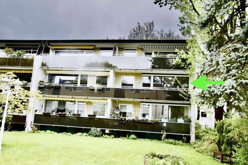 Wohnung vom Garten aus - 