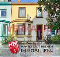 Flüsseviertel Charmantes Reihenmittelhaus mit historischem Flair und Garten - Bremen Neustadt