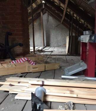 Ausbaufähiger Dachboden - 