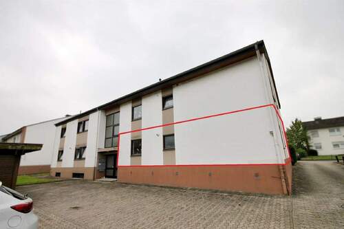 Außen - 3 Zimmer Etagenwohnung zum Kaufen in Horn-Bad Meinberg