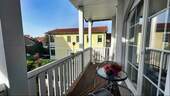 Herrlicher Blick vom Balkon - 2 Zimmer Etagenwohnung in Graal-Müritz