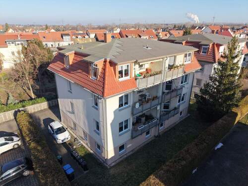 Außenansicht - 3 Zimmer Etagenwohnung in Groitzsch