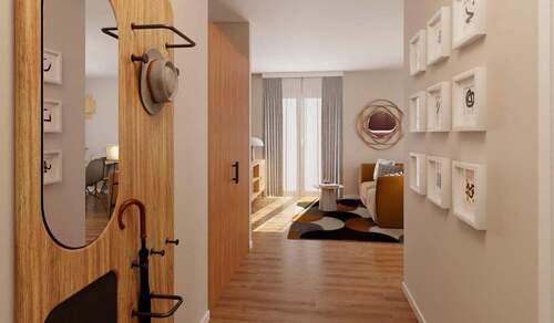 Im Eingangsbereich empfangen Sie Ihre Gäste - Etagenwohnung mit 54,40 m² in Hasloh zum Kaufen