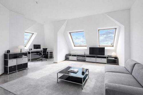 Virtual Staging – Möblierung digital ergänzt - 3 Zimmer Etagenwohnung zum Kaufen in Leipzig