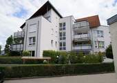 Südansicht Wohngebäude - 4- Zimmerwohnung mit Südbalkon u. TG- Stellplatz zentral in Lörrach-Stetten