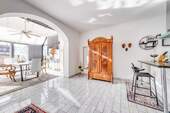 Küche u. Esszimmer Wintergarten offen - 