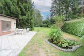 Garten mit Grillecke - 1 Zimmer Einfamilienhaus in Falkensee