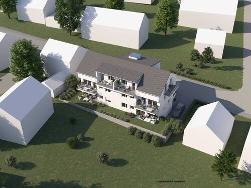 Vogelperspektive - Sonnige 4-Zimmerwohnung - 425.000,00 EUR Kaufpreis, ca.  90,00 m² Wohnfläche