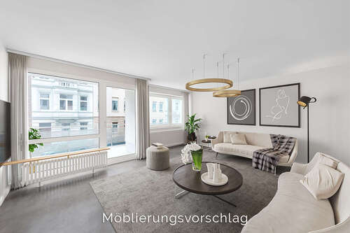 Immobilien-Aachen-Wohnung-Kaufen-PC687-v01 - PHI AACHEN - Einzigartiges Wohndomizil mit Balkon und Terrasse in Toplage von Aachen!
