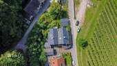 Vogelperspektive Gesamtansicht - Doppelhaushälfte mit 133,00 m² in Frickingen zum Kaufen