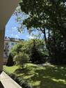Blick vom Balkon in den Park - BS9#3 - Brentanostraße 9, 60325 Frankfurt am Main - WESTEND-SÜD