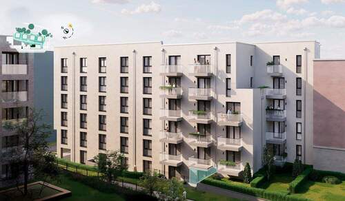 Ihre Wohnung in der Außenansicht - 1 Zimmer Etagenwohnung in Aachen