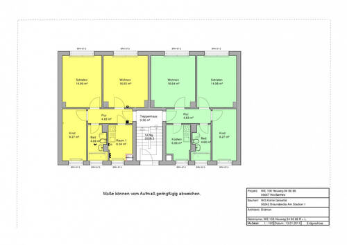 Bild 2 - 3 Zimmer Etagenwohnung zur Miete in Weißenfels