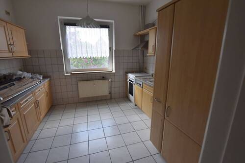 Blick in die Küche - 