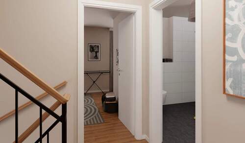 Helle und freundliche Flurbereiche - 