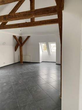 Wohnzimmer - 6 Zimmer Etagenwohnung zur Miete in Augsburg