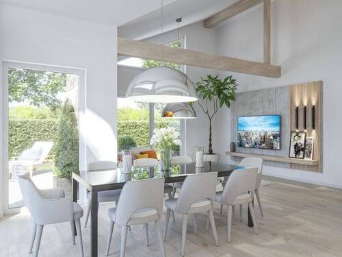Bild 1 - Bungalow, hohe Decken, Fernblick, Kellergeschoss: unmöglich? doch, es geht