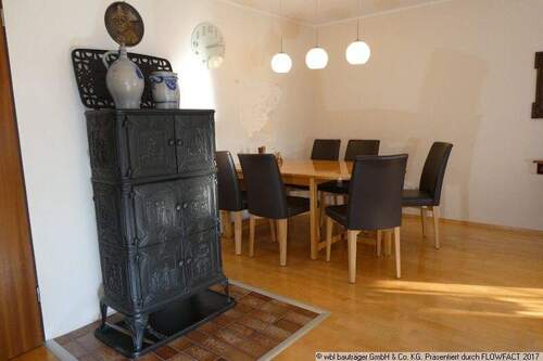 Essbereich mit Kamin - 