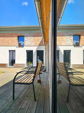 Innenhof - Büro mit 135,00 m&sup2; in Radegast zur Miete