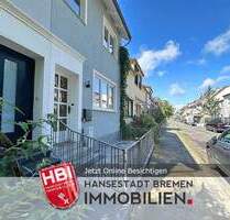 Schwachhausen - Attraktives Reihenhaus mit Dachterrasse in begehrter Lage - Bremen Riensberg