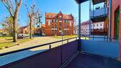 Balkon - 2 Zimmer Etagenwohnung in Zerbst/Anhalt
