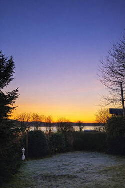 Winterliche Abendstimmung - 