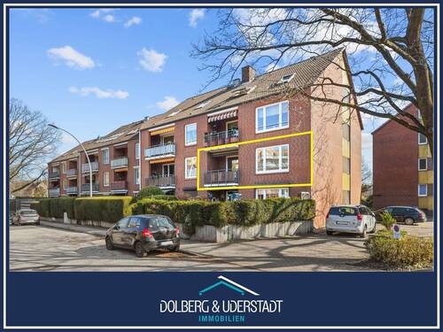 Titelbild - Lichtdurchfluteter Wohntraum: Sehr gepflegte 3-Zimmer-Wohnung mit einladendem Balkon