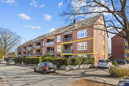 Ansicht - 3 Zimmer Etagenwohnung zum Kaufen in Halstenbek