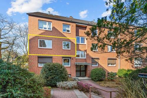 Ansicht - 3 Zimmer Etagenwohnung in Halstenbek