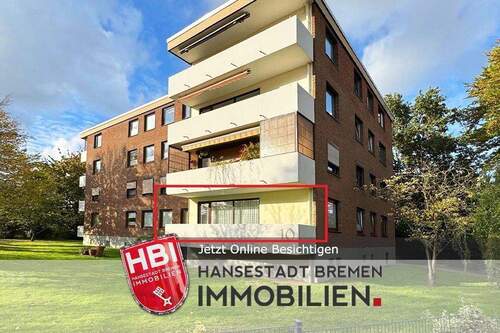 Hauptbild - Huchting Attraktive 3-Zimmer-Wohnung in ruhiger grüner Lage