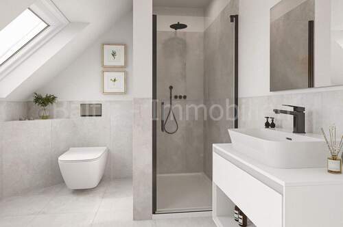 Muster-Badezimmer - Einfamilienhaus mit 169,00 m&sup2; in Malente / Krummsee zur Miete