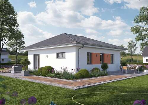 Hausansicht - 2 Zimmer Bungalow zum Kaufen in Rötha