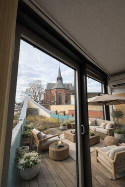 KI generiertes Foto - 2 Zimmer Etagenwohnung in Bornheim