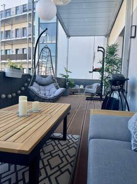 Balkon - 2 Zimmer Etagenwohnung zur Miete in Nürnberg
