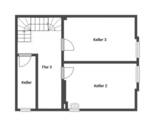 Grundriss Skizze UG Haus2 - 