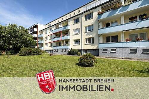 Titelbild - Hulsberg Helle 3-Zimmer-Wohnung mit Sonnenbalkon in zentraler Lage