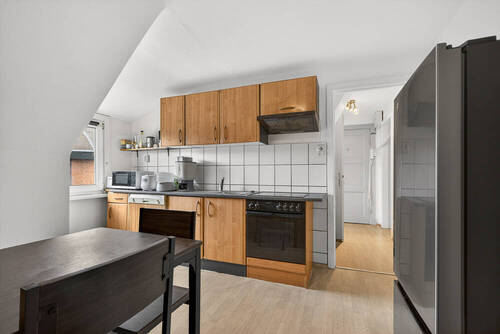 Küche - Etagenwohnung mit 41,50 m&sup2; in Hamburg / Farmsen zum Kaufen