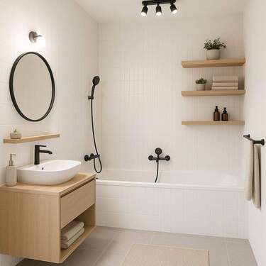 Badezimmer KI generiert - 