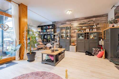 Wohnzimmer - Reihenmittelhaus mit 100,00 m&sup2; in Rendsburg zum Kaufen