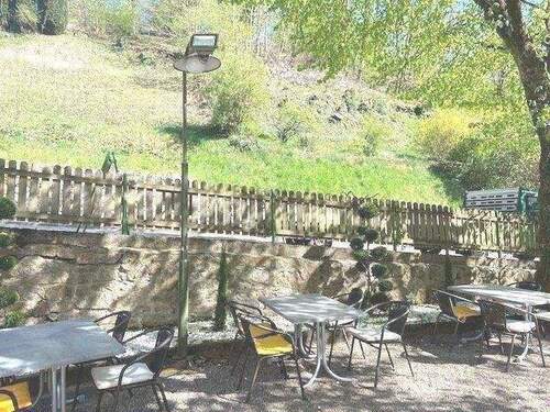 Teilbereich Biergarten - Hotel, Pension, Gasthof zur Miete in Hornberg