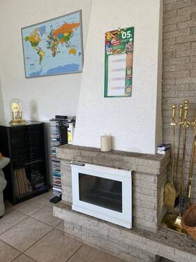 Kamin im Wohnzimmer - EG - 