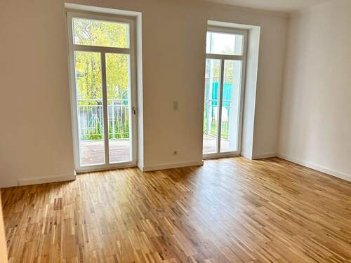 Wohnzimmeransicht II - 3 Zimmer Etagenwohnung in Chemnitz