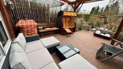 Terrasse - 4 Zimmer Reihenmittelhaus in Sachsenhagen