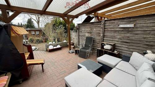 Terrasse - Reihenmittelhaus mit 110,00 m&sup2; in Sachsenhagen zum Kaufen