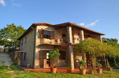 Bild 1 - Montemerano - Bauernhaus aus Stein mit Meerblick I Immobilie Toskana