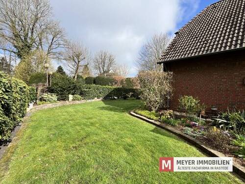 Gartenansicht - Einfamilienhaus mit 127,00 m&sup2; in Wiefelstede zum Kaufen