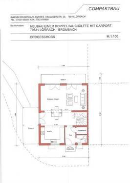 Erdgeschoss - Doppelhaushälfte mit 130,00 m&sup2; in Lörrach zum Kaufen