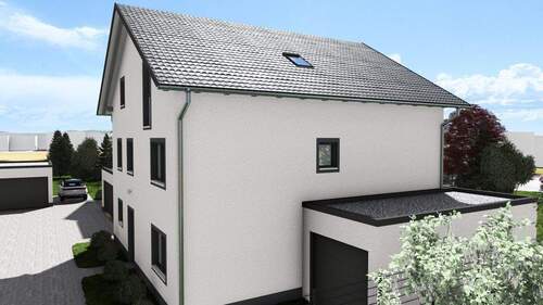 Ansicht Nordseite - Etagenwohnung mit 68,80 m&sup2; in Kaltental / Blonhofen zum Kaufen