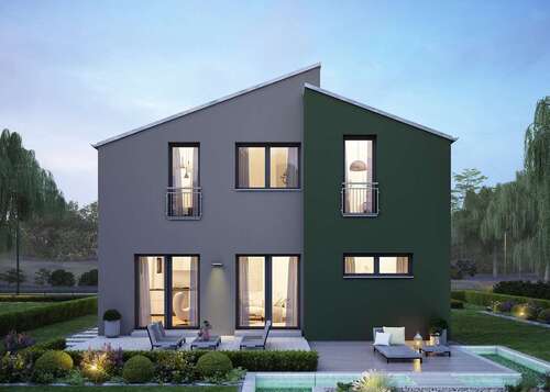 Hausansicht - 6 Zimmer Einfamilienhaus in Riesa