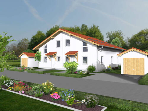 Ansicht-3 - 5 Zimmer Doppelhaushälfte in Füssen